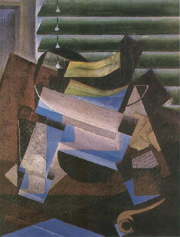 Juan Gris Window blind oil painting picture